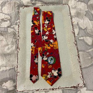 Mickey Mouse Tie - Disney Musical Instrument Band Tie & Tasmanian Devil Tie